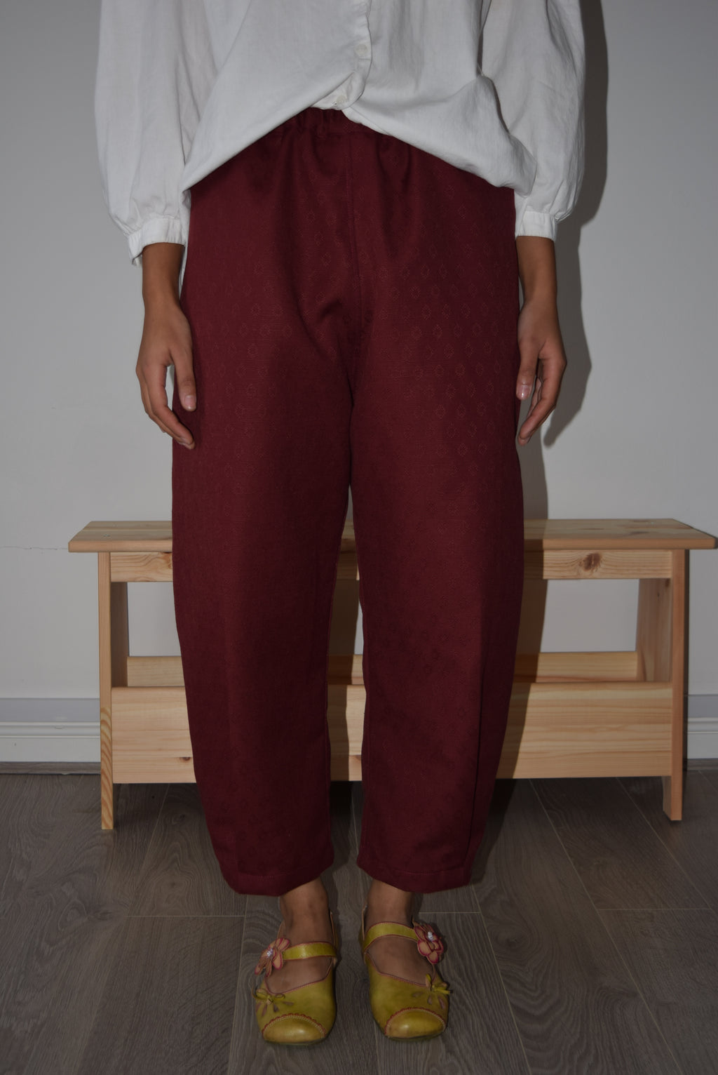 The Phil Burgundy Trousers