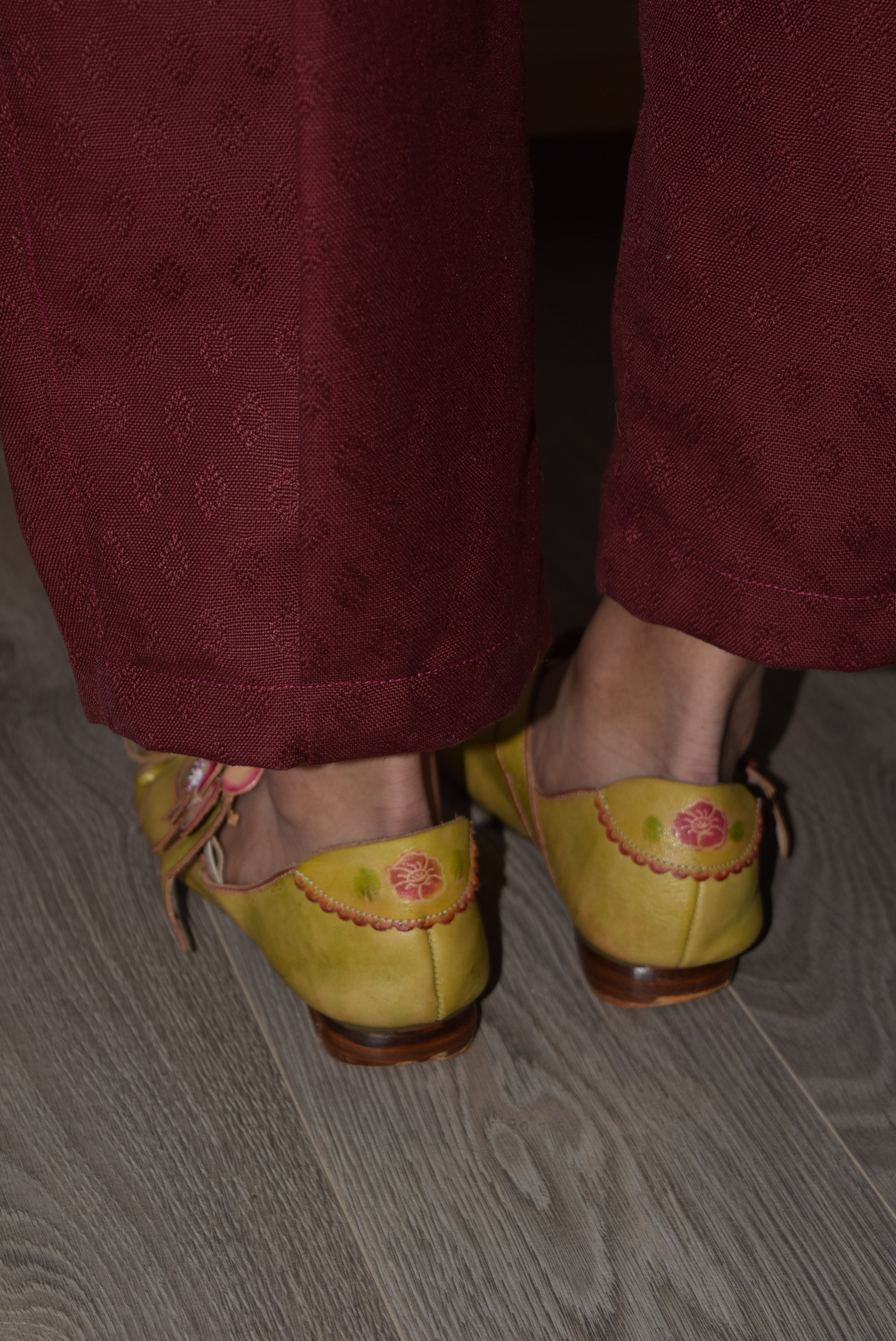 The Phil Burgundy Trousers