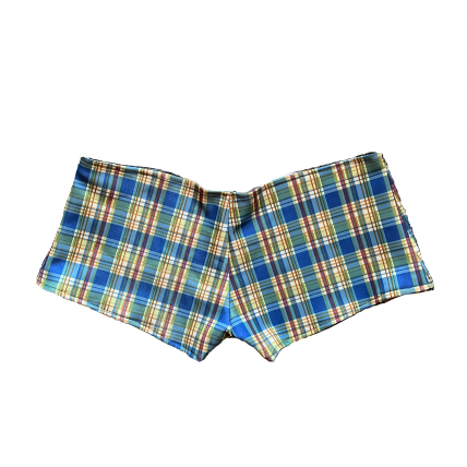 The Tartan Zeba Booty Shorts